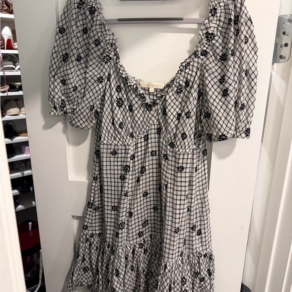 LoveShackFancy Dress - Black and White Size 4
